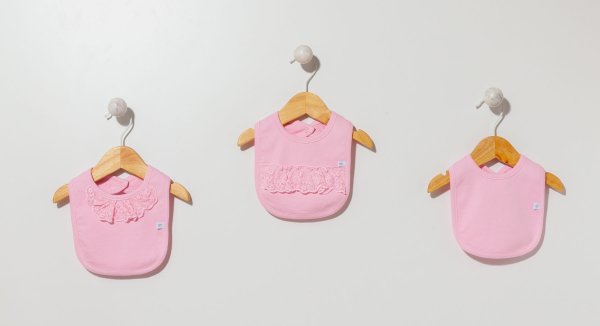 Zīdaiņu lacīšu komplekts rozā Cakiņas
